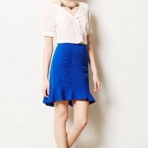 Anthropologie HD in Paris ruched skirt